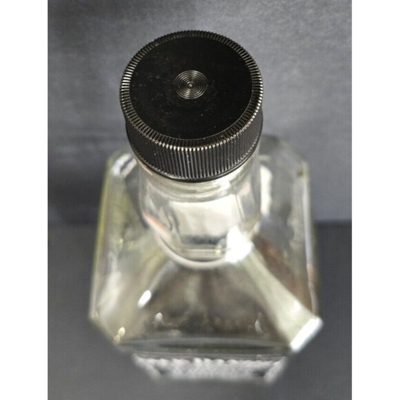 13" JACK DANIEL'S WHISKEY GLASS LIQUOR BOTTLE WITH CAP 1.75 LITERS - Picture 5 of 7